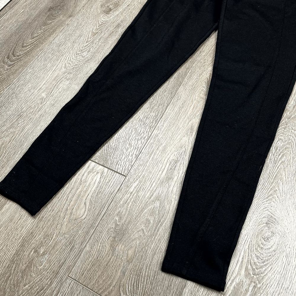 Assets By Spanx Solid Black Front Center Leg Seam… - image 5